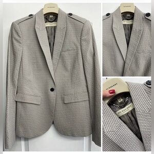 Burberry Gray Blazer